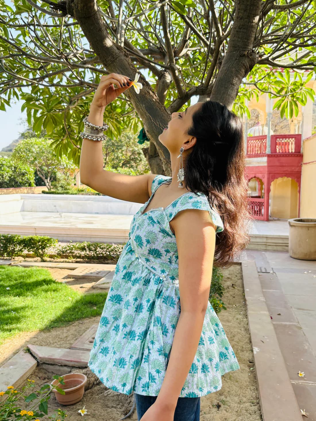 the jodha peplum kurti a jaipur dream
